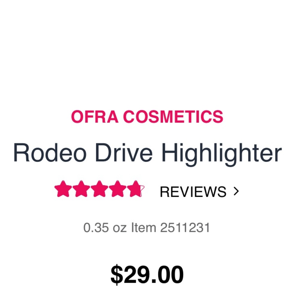 🆕 OFRA Cosmetics Rodeo Drive Highlighter - Picture 4 of 8